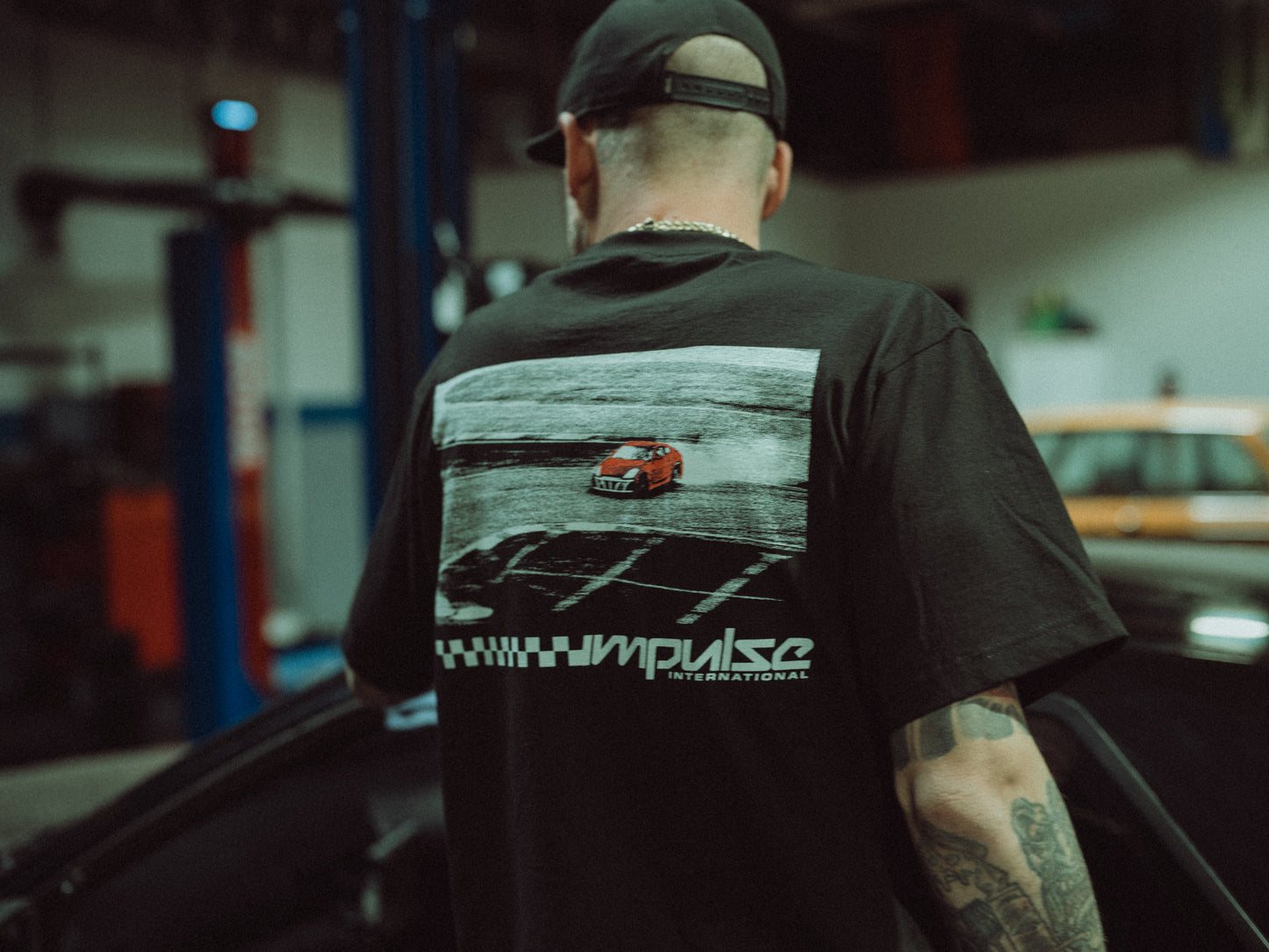 Flag Raceway T-Shirt (Black)
