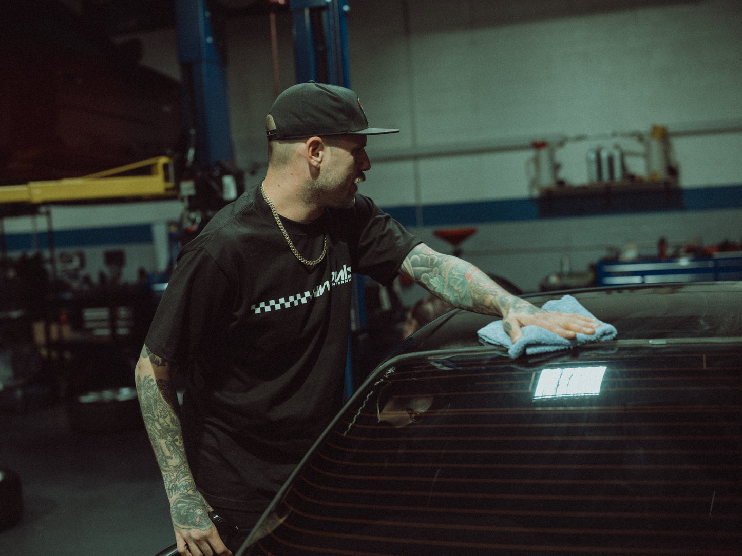 Flag Raceway T-Shirt (Black)